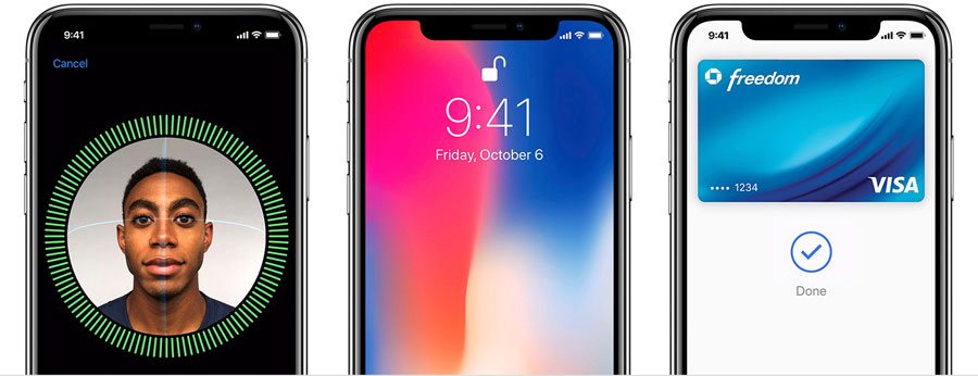 iphone-x la nuova funziona face id