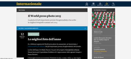 internazionale presenta il world press photo